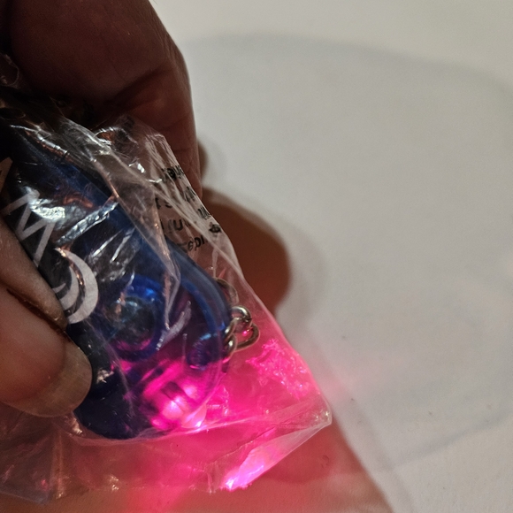 Blue Keychain with Logo - Picture 2 of 3